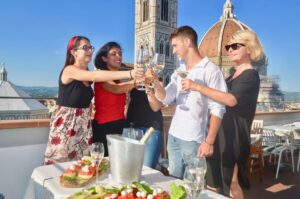 Aperitivo Duomo terrace